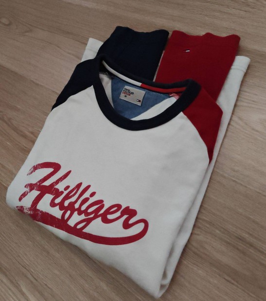 Tommy Hilfiger pamut férfi póló pulóver M