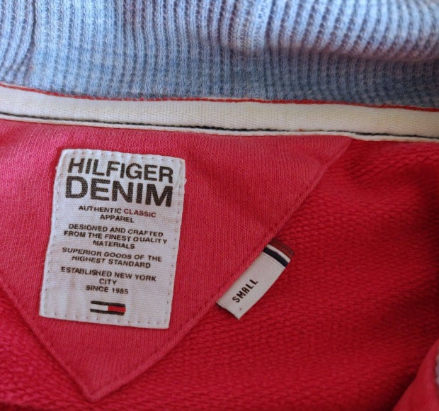 Tommy Hilfiger pamut ni pulcsi