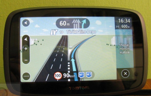 Tomtom GO 500 GPS navigci 2024 EU lettartam ingyen trkp frissts