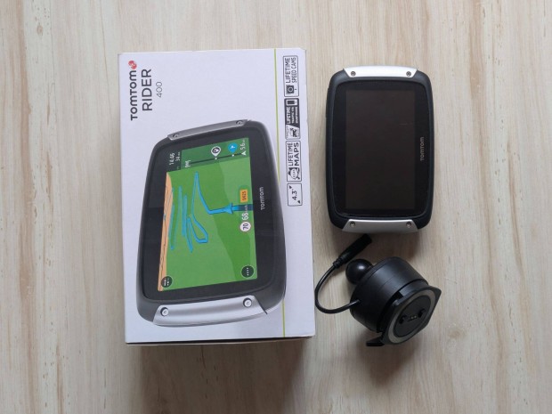 Tomtom Rider 400 GPS motoros navigacio