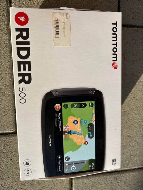 Tomtom Rider 500 motoros navigci