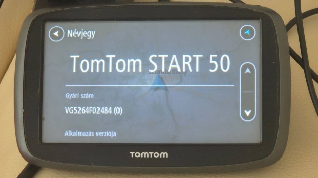 Tomtom Start 50 GPS navigáció - Európa térképpel, élettartam frissítés