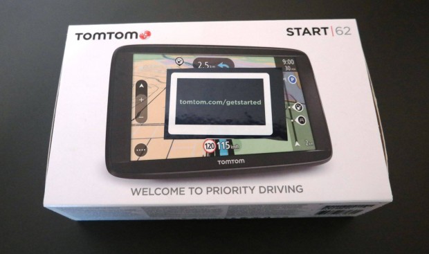 Tomtom Start 62 teljes Eur�pa t�rk�ppel, �lettartam friss�t�ssel