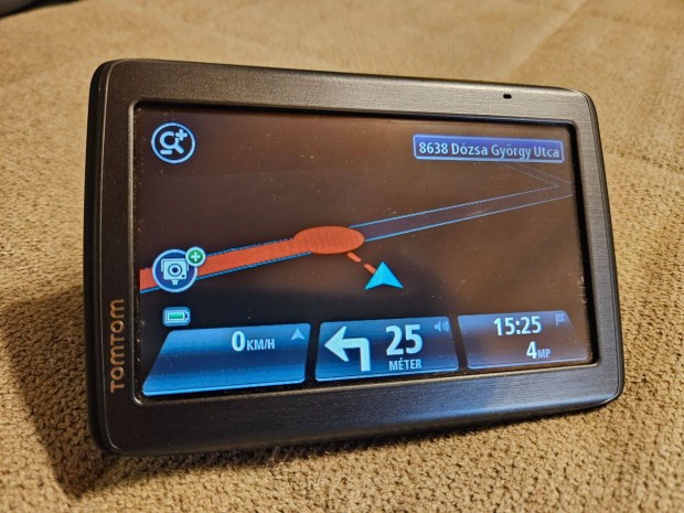 Tomtom Via 135 navigci gps pna, 2025 full EU, tartozkokkal, dobozos
