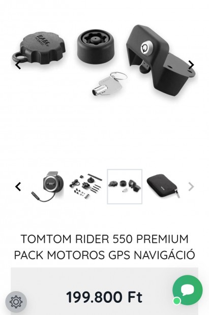 Tomtom rider 550 GPS 