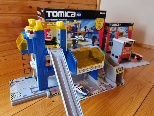 Tomy - Tomica Hypercity Rescue rendrkapitnysg + tzoltlloms