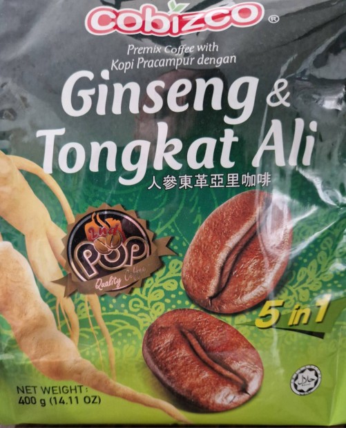 Tongkat Ali s Dl-koreai Ginseng kv