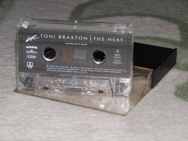 Toni Braxton - The Heat audio kazetta eredeti 2000