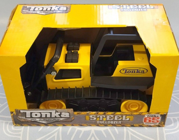 Tonka buldózer játékautó jobb mint a Bruder MADE IN USA 33 cm x 19 cm