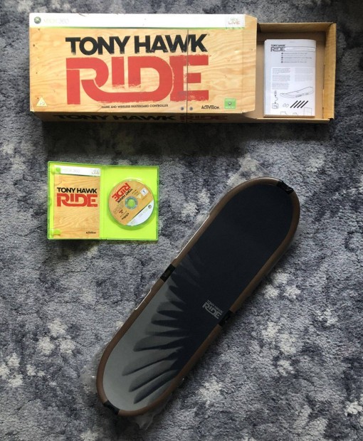 Tony Hawk Ride Xbox 360-ra + grdeszka