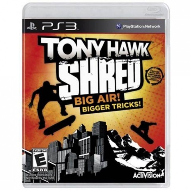 Tony Hawk Shred (Game Only) PS3 jtk
