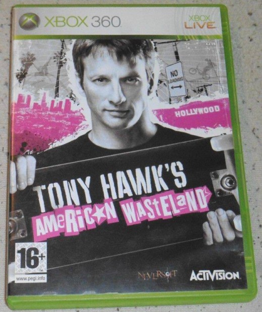 Tony Hawk's American Wasteland (Grdeszks) Gyri Xbox 360 Jtk