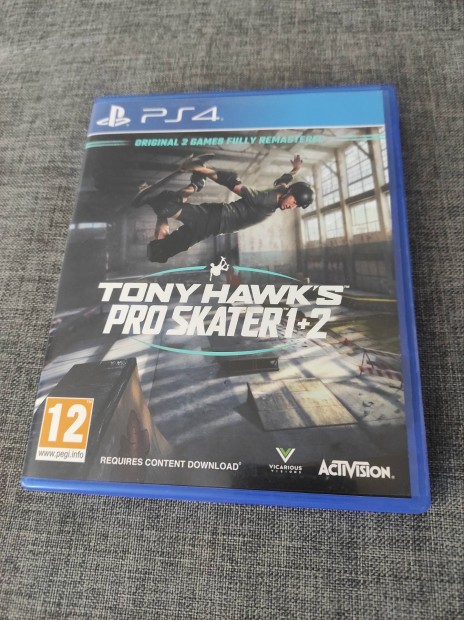 Tony Hawk's Pro Skater 1+2 Playstation 4 PS4