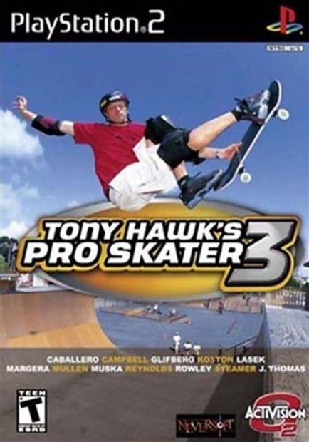 Tony Hawks Pro Skater 3 eredeti Playstation 2 jtk