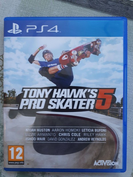 Tony Hawks Pro Skater 5 ps4-PS5 jtk elad-csere "