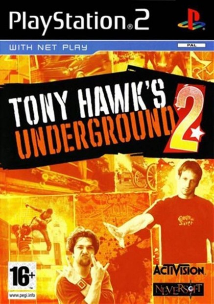 Tony Hawks Underground 2 Gift Pack PS2 jtk