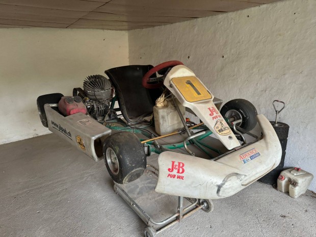 Tony Kart Extreme gokart Vortex motorral + kiegészítők