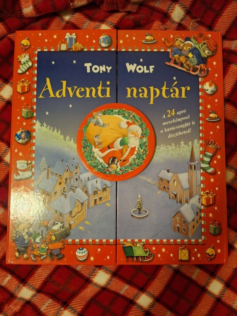 Tony Wolf- Adventi naptr 24 kis knyvvel