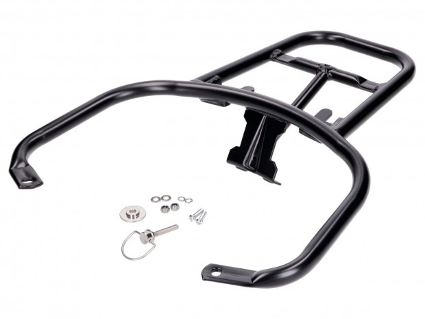 Top Case csomagtartó / hátsó csomagtartó, fekete Vespa GT, GTS, GTV mo