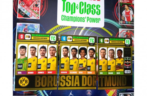 Top Class 2021-2022 Adrenalyn XL Dortmund Eleven sor