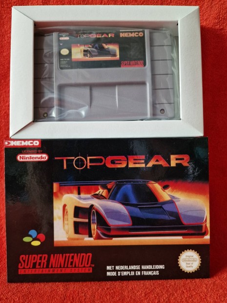 Top Gear NTSC USA Super Nintendo jtk SNES