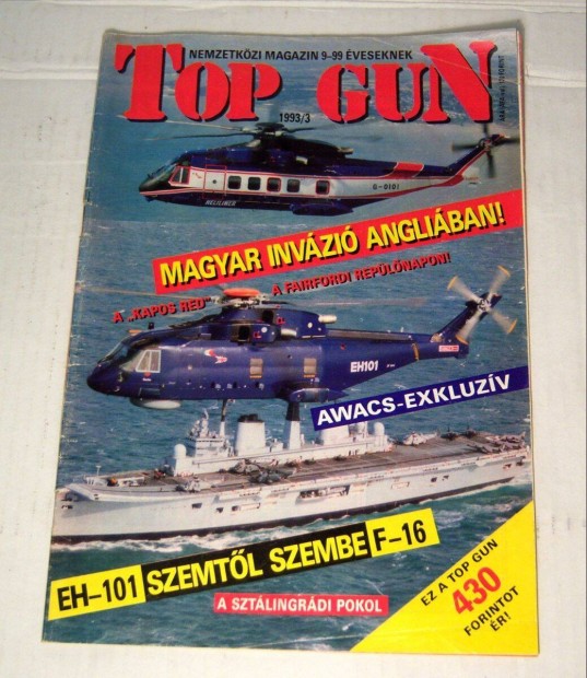 Top Gun 1993/3 (poszterrel) 5kp+tartalom