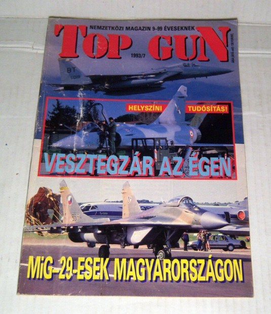 Top Gun 1993/7 (poszterrel) 5kp+tartalom