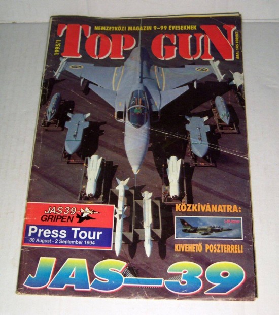 Top Gun 1995/1 (poszterral) 4kp+tartalom