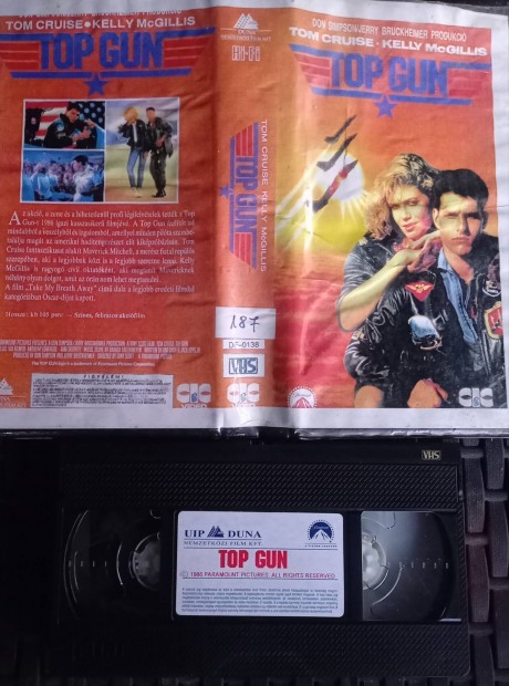 Top Gun - akci vhs - Tom Cruise