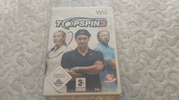 Top Spin 3 - Nintendo Wii Jtk