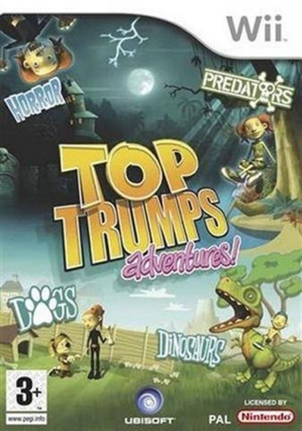 Top Trumps Adventures Wii jtk