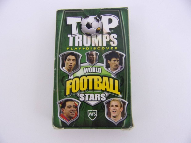 Top Trumps World Football Stars futball krtyacsomag