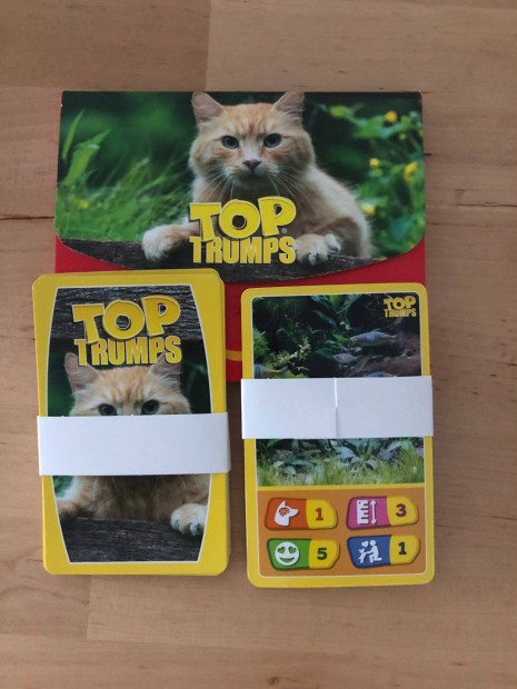 Top Trumps llatos krtya jtk, krtyajtk