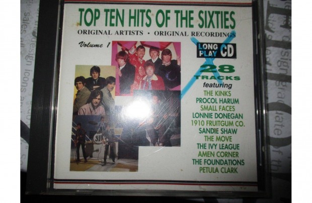 Top ten hits of the sixties cd lemez elad