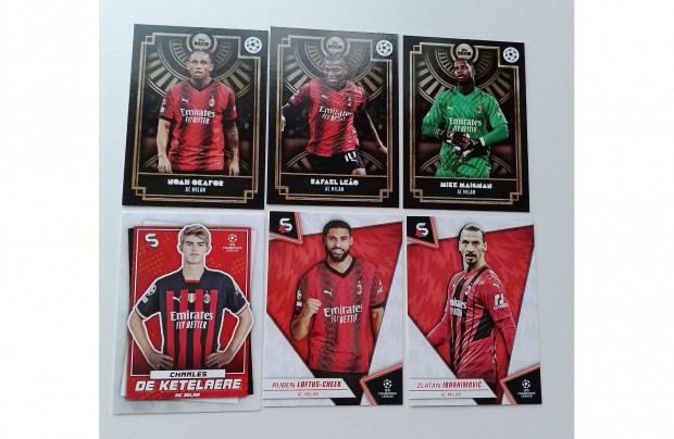 Topps AC Milan focis krtyk