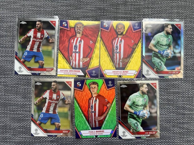 Topps Atletico Madrid lot