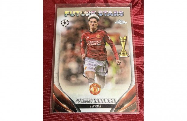 Topps Chrome 2023-24 - Alejandro Garnacho Future Stars - Man United