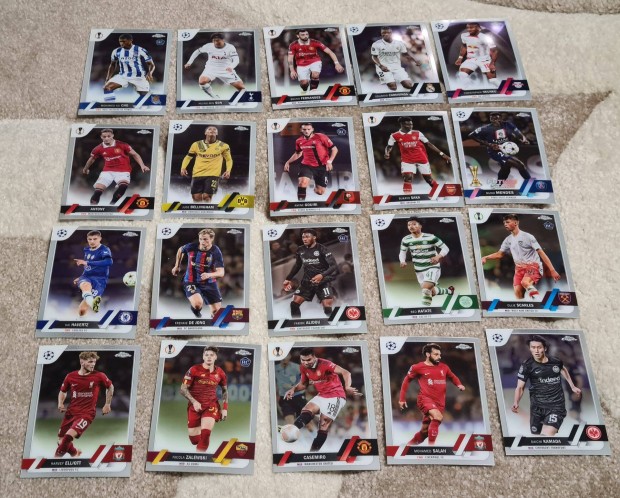 Topps Chrome UEFA Club Competitions 22-23 Lot