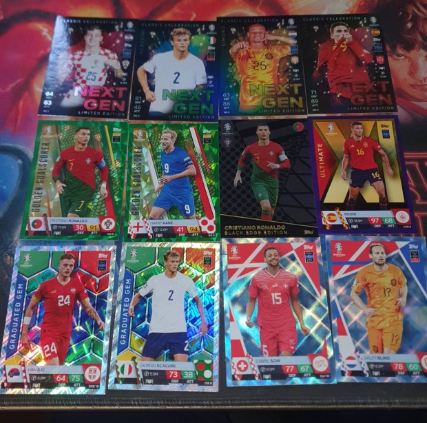 Topps Euro 2024 krtyacsomag fmdobozban