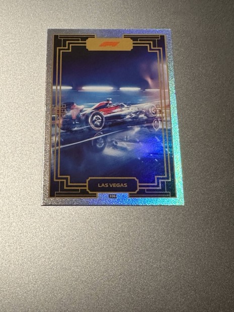 Topps F1 T. A. 2024 Las Vegas Grand Prix Circuit Art #336