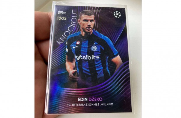 Topps Knockout 2023 - Edin Dzeko /25 Inter