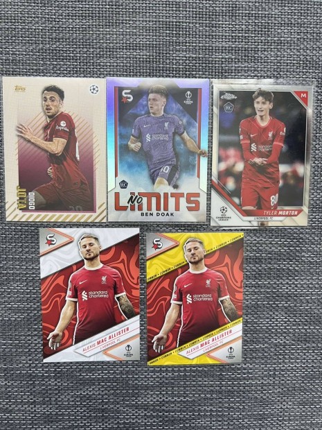 Topps Liverpool FC lot