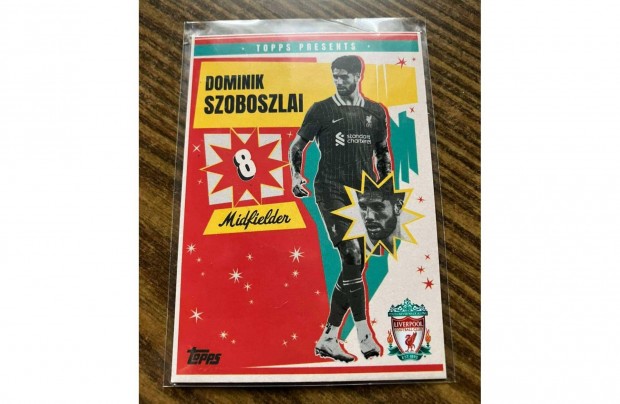 Topps Liverpool Team Set 24/25 - Anfield Beat - Szoboszlai Dominik