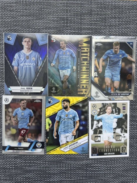 Topps Manchester City FC lot