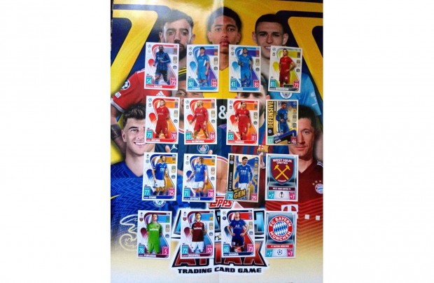 Topps Match Attax 2021-2022 krtya