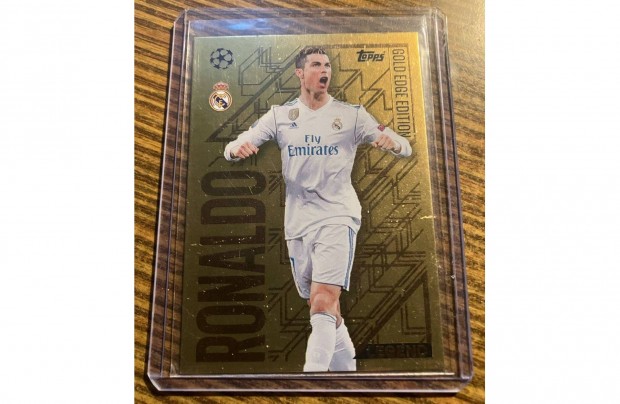 Topps Match Attax 2024/25 - Cristiano Ronaldo CR7- Gold Edge Edition