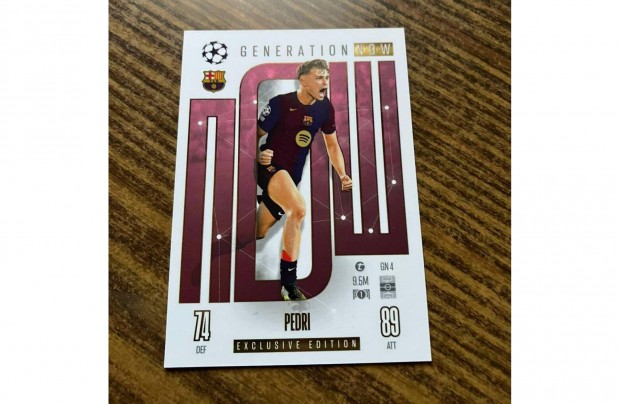 Topps Match Attax 2024/25 - Pedri - Generation Now