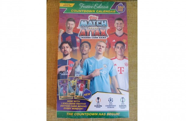 Topps Match Attax Adventi Kalendrium 23/24 - Bontatlan!