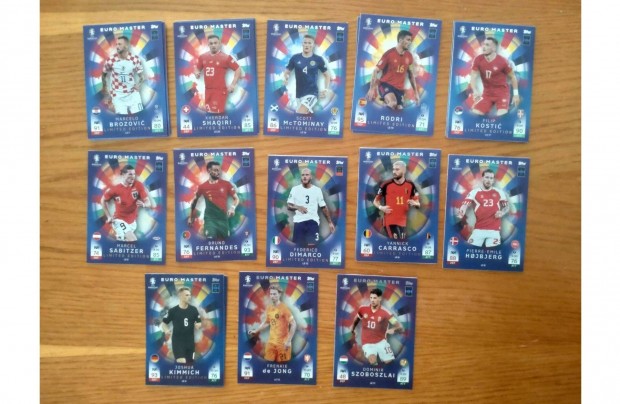 Topps Match Attax EURO 2024 Limited Edition krtyk