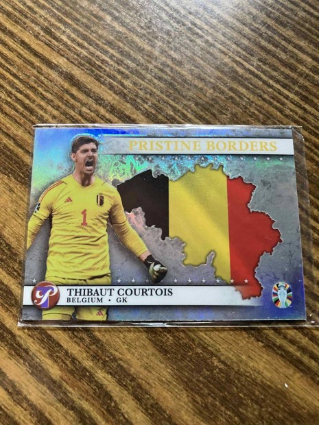 Topps Pristine Road To Euro 2024 - Thibaut Courtois - Pristine Borders